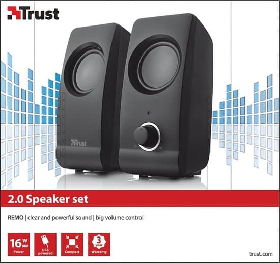 trust remo 20 speakerset zwart