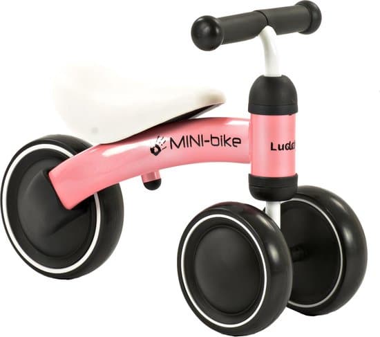 2cycle mini bike loopfiets roze