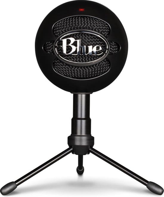 blue microphones snowball ice plug play usb streaming microfoon matte black