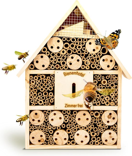 blumfeldt insectenhotel insectenhuis gemaakt van natuurlijke materialen