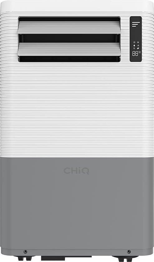 chiq 9000btu portable air conditioner grijs koelen ventileren