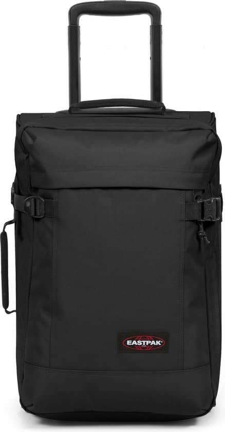 eastpak tranverz xs handbagage reiskoffer 285 liter black