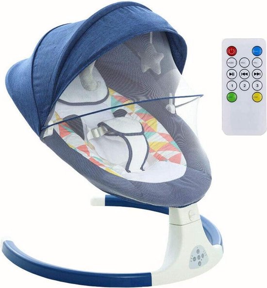 elektrisch babywiegje met afstandsbediening babybed wieg schommelstoel