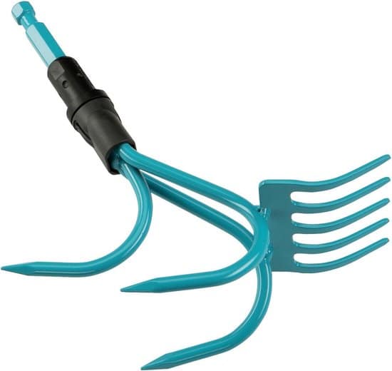 gardena cultivatorhark 9 cm staal turquoise