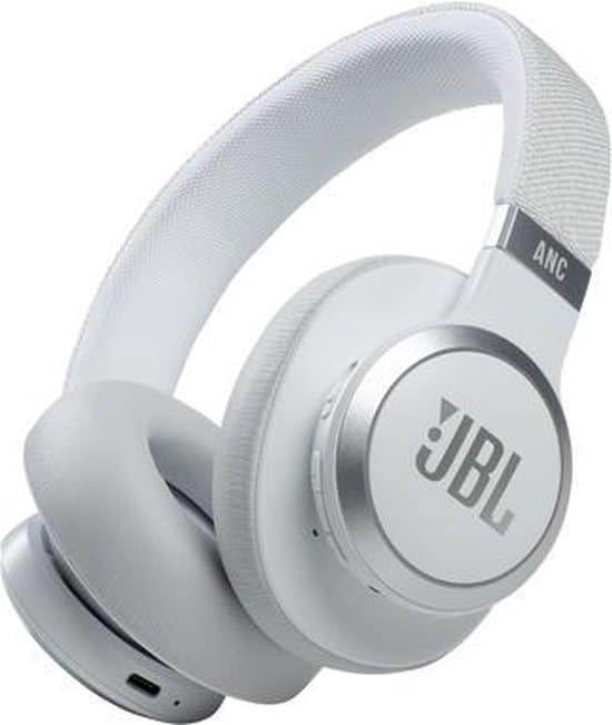jbl live 660nc wit wireless over ear koptelefoon