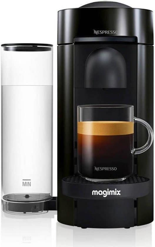 magimix nespresso vertuo plus koffiecupmachine zwart