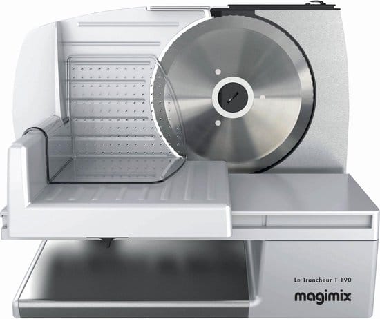 magimix t190 multifunctionele snijmachine zilver snijblad 19 cm gekarteld