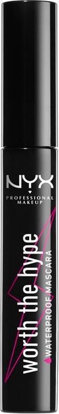 nyx professional makeup worth the hype mascara black waterproof
