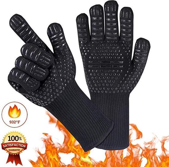ovenwanten 2 hittebestendige handschoenen bbq grill 1 paar aramide