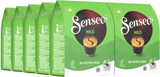 senseo mild koffiepads 10x 36 pads
