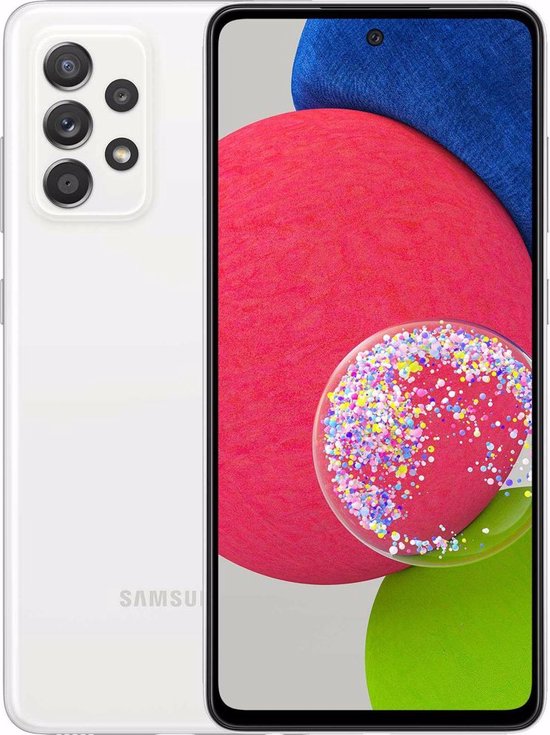 smartphone samsung galaxy a52s 5g 128gb awesome white