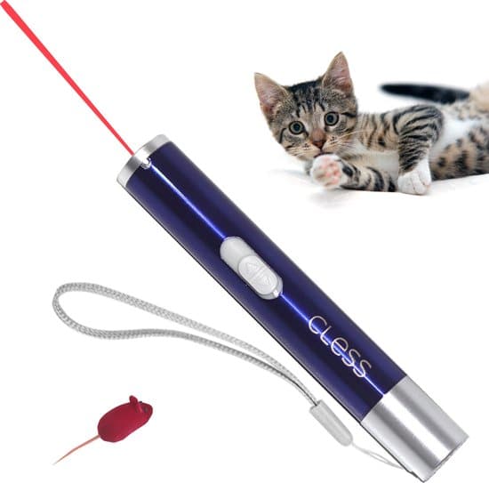 speelgoed voor dieren kattenpen usb oplaadbare laserpen blauw 3 in 1