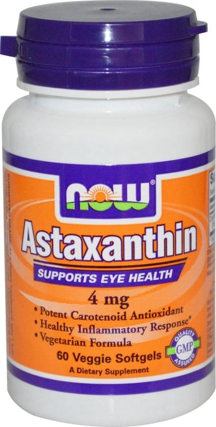 supplement astaxanthine 4 mg 60 vegetarische softgels