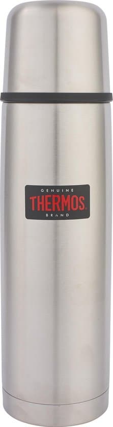thermos isoleerfles thermax 750 ml zilver