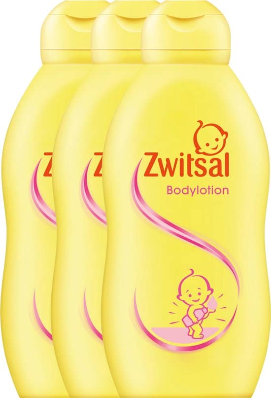 babyhuidverzorging zwitsal baby bodylotion 3 x 200 ml voordeelverpakking