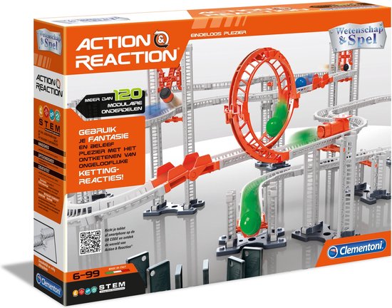 clementoni actie reactie kit wetenschapsdoos kinder en speelgoed