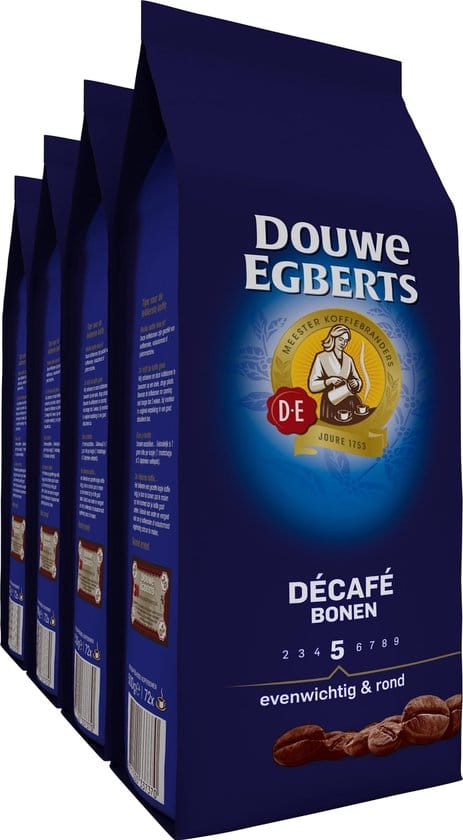 douwe egberts decafe koffiebonen 4 x 500 gram douwe egberts decafe koffiebonen 4 x 500 gram