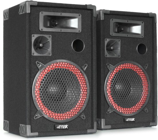 fullrange speaker luidsprekerset max xen3512 luidsprekerset 3 weg met 12