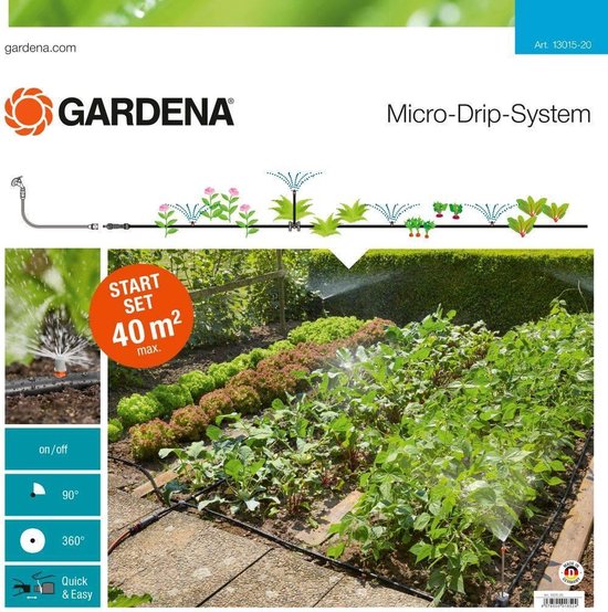 gardena micro drip system bloembed en moestuin startset druppelsysteem 25 1