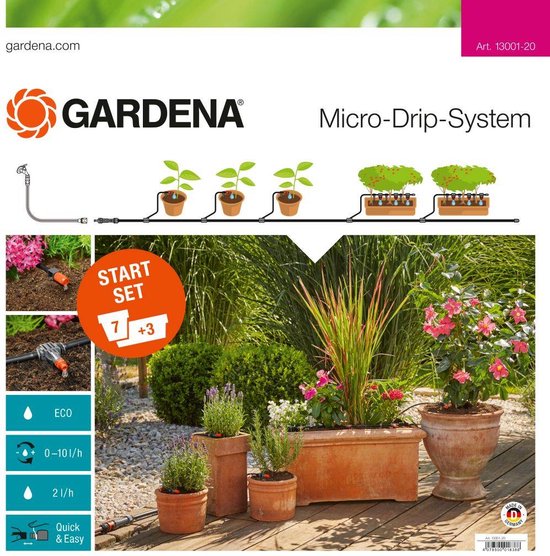 gardena micro drip system startset bloempotten druppelsysteem 7 bloempotten 1