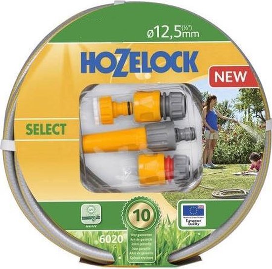 hozelock tuinslangset select o12 5mm 25 meter compleet