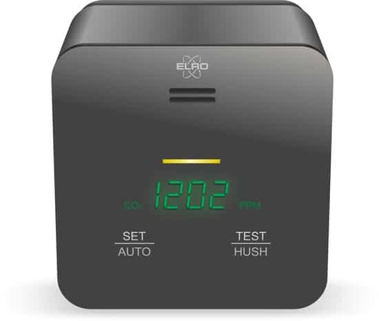 luchtkwaliteitmeter elro fco2400 co2 meter luchtkwaliteitsmeter met