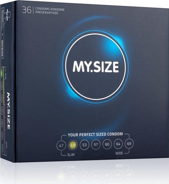 mysize condooms maat 49 36 stuks