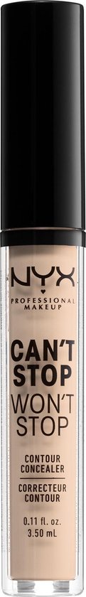 nyx professional makeup cant stop wont stop concealer alabaster