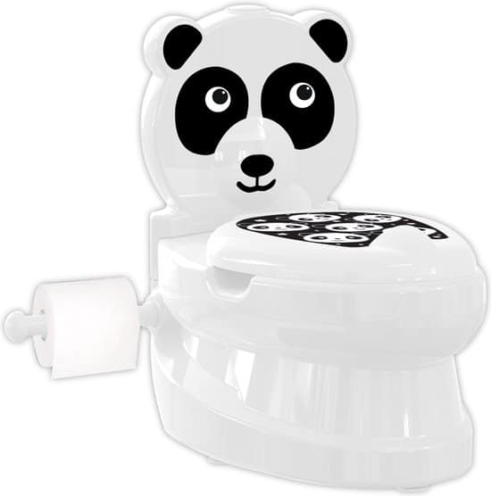 panda white potty wc potje baby wc potje peuter met geluid potty wc