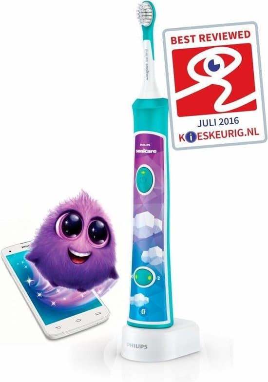 philips sonicare for kids hx6321 03 elektrische tandenborstel blauw
