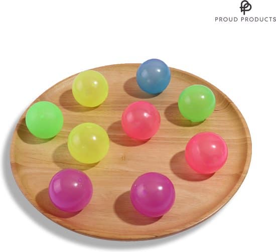 proudproducts sticky balls glow in the dark tiktok trend fidget toys