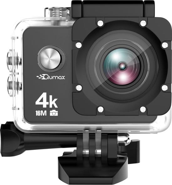 qumax 4k action camera met accessoires vlog camera actioncam wifi 1 1
