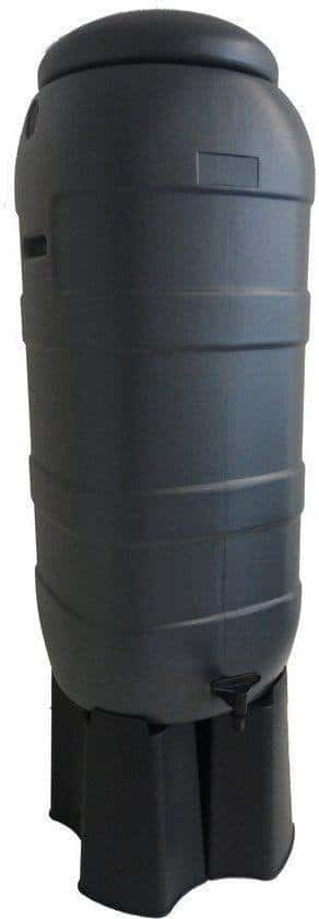 regentonset harcostar rainsaver 100l grijs incl voet