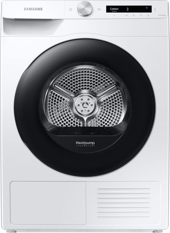 samsung 5000 serie warmtepompdroger 8 kg laadvermogen opvang in