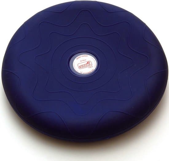 sissel sitfit 33 cm blauw wiebelkussen ergonomisch zitkussen
