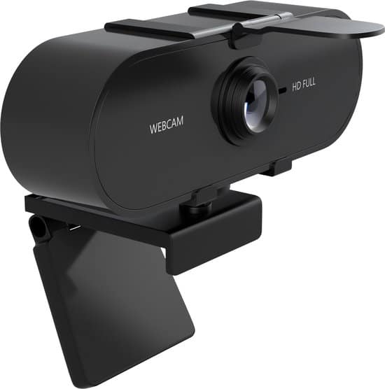 smartify webcam hd pro webcam ingebouwde microfoon inclusief webcam cover