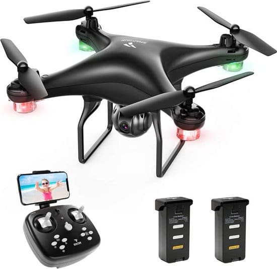 snaptain sp600 drone met camera 720p camera 15 minuten vliegtijd