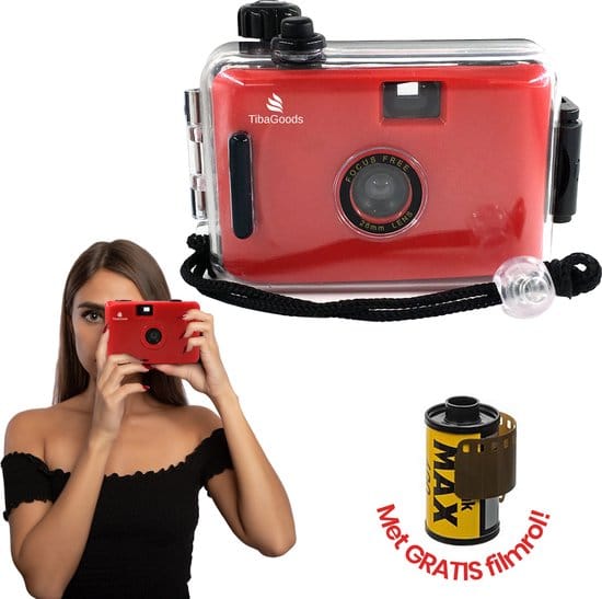 tibagoods wegwerpcamera met rol waterdicht analoge camera disposable