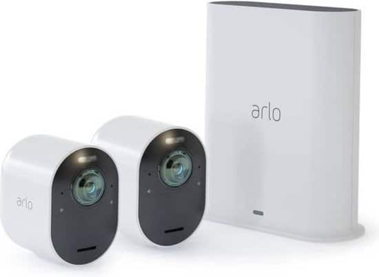 arlo ultra 2 spotlight camera wit 2 stuks beveiligingscamera ip camera 1 1
