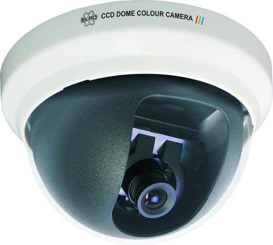 elro ccd420 ccd dome beveiligingscamera bedraad
