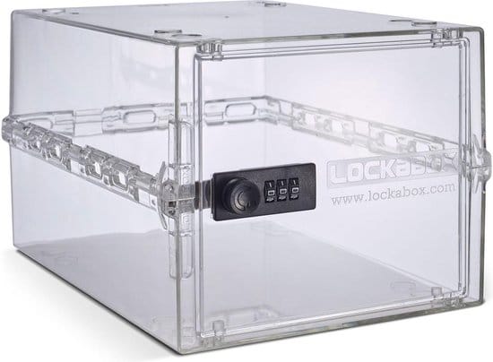 lockabox one afsluitbare medicijnbox medicijnkastje met cijferslot