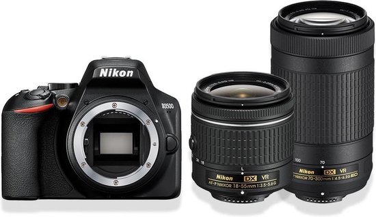 nikon d3500 af p dx 18 55 vr af p 70 300 vr zwart 2