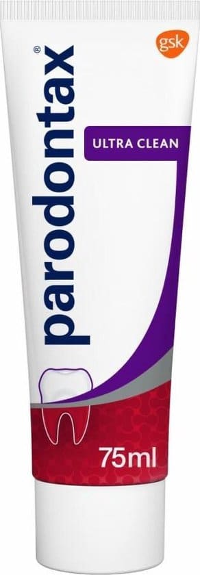 parodontax ultra clean tandpasta tegen bloedend tandvlees 75 ml