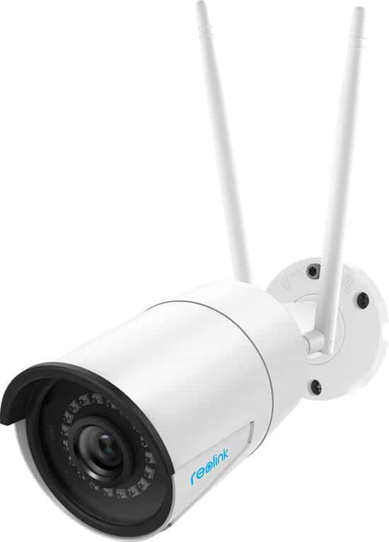 reolink rlc 410w bewakingscamera 4mp wifi met audio