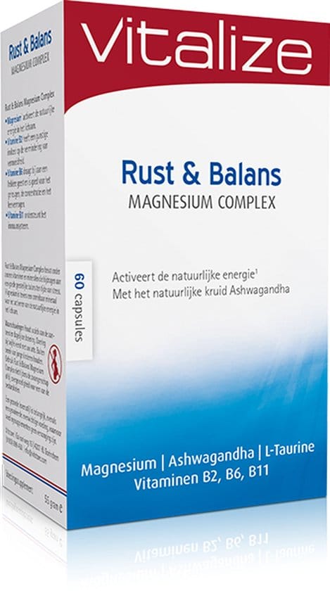 vitalize rust balans magnesium complex 60 capsules