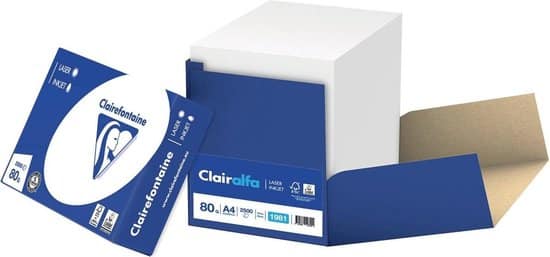 clairefontaine a4 80gr 5x500 vel