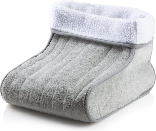 domo do635v voetenwarmer wasbaar grijs