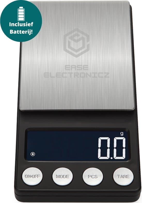 ease electronicz digitale mini precisie keukenweegschaal 0 01 tot 200 gram