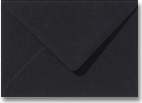 envelop 13 x 18 zwart 60 stuks
