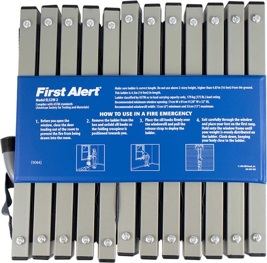 first alert brandladder metaal nylon 4 3 meter